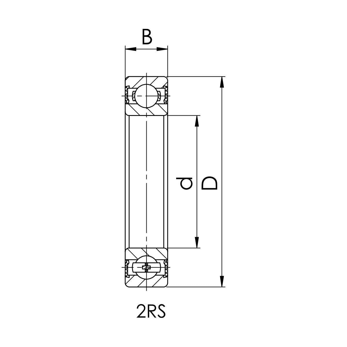 SKF 61904 2RS1